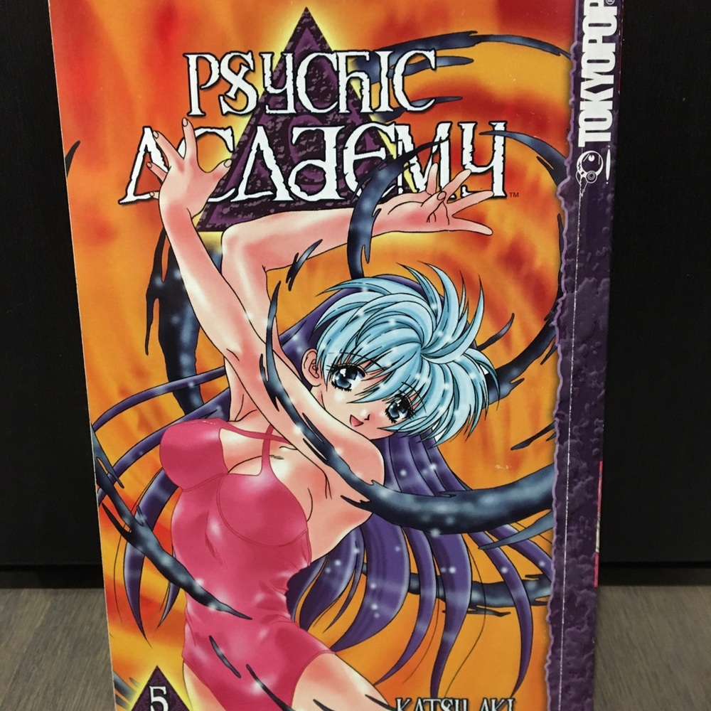 Psychic Academy Vol 5 Manga English - Katsu Aki Tokyopop Paperback Comic